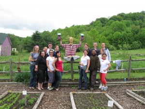 The gang from
